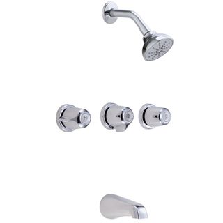 48-034 3 Handle Tub & Shower Body (8")