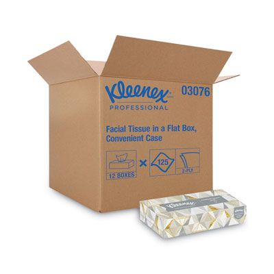 Kleenex Facial Tissue (125 Sheet) (12 Case)