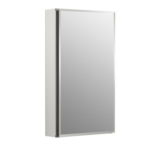 Kohler Single Door Aluminum Medicine Cabinet (15"x26")