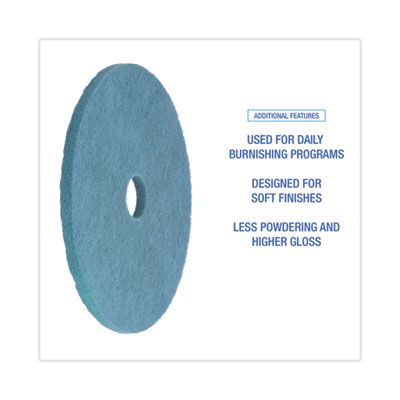 Burnishing Floor Pad- Aqua