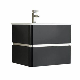 Sundance Vanity (24") (Black) (Wall Hung)