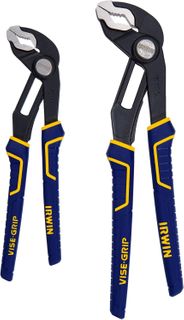 GrooveLock Pliers Set, V-Jaw  (2 Piece)