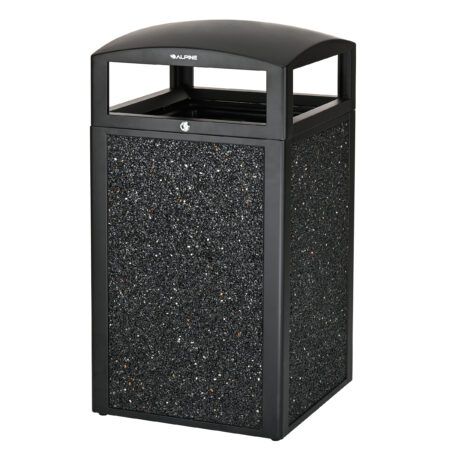 Rugged All Weather Trash Containert (Grey Stone) (40 Gallon)