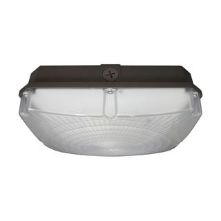 LED Canopy Fixture (Bronze Finish) (40 Watt) (50k)