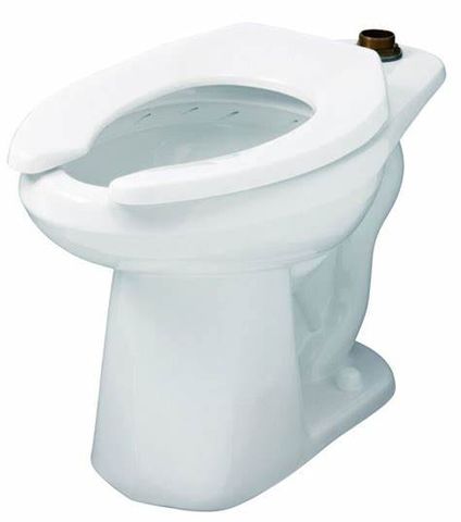 North Point Elongated ErgoHeight Top Spud Toilet Bowl (1.28 or 1.6 gpf)