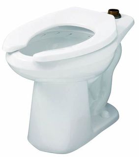 North Point Elongated ErgoHeight Top Spud Toilet Bowl (1.28 or 1.6 gpf)