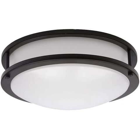 12" Double Band LED Fixture (30K) (15W) (Oil Rubbed Bronze)