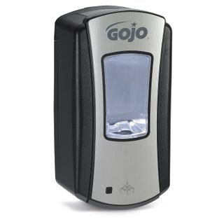 GOJO LTX-12 Touch-Free Foam Hand Soap Dispenser (1200 ml) (Chrome/Black)