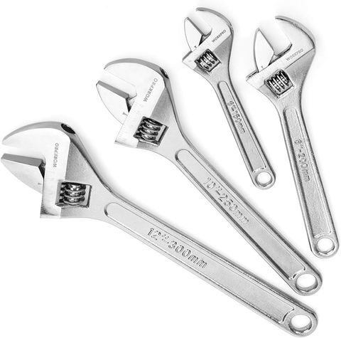 Adjustable Wrench Set (4 Pcs)