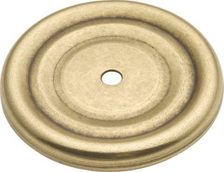 Manor House Back Plate For Cabinet Knob (â€Ž1-7/8") (Lancaster Hand Polished)