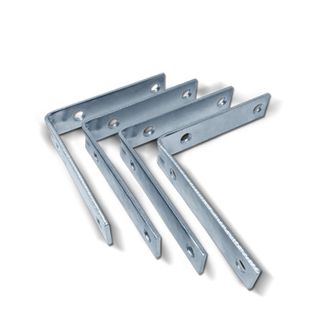 Corner Brace (Zinc Plated) (2-1/2") (4 Pack)