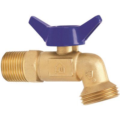 Hose Bibb Valve (1/2'' Male x 3/4'')