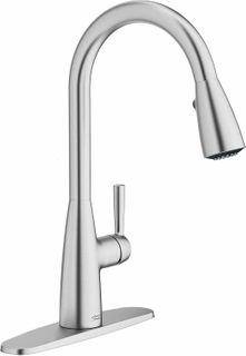 Glacier Bay American Standard Fairbury 2S Single-Handle Pull-Down Sprayer Kitchen Faucet (Stainless Steel)