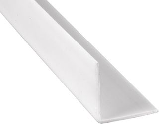 Prime-Line Vinyl Corner Shield  (2-3/8â€� x 48â€�) (White ) (6 Pack)