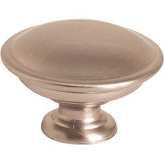 Cabinet Knob (1-1/4") (Satin Nickel) (5 Pack)