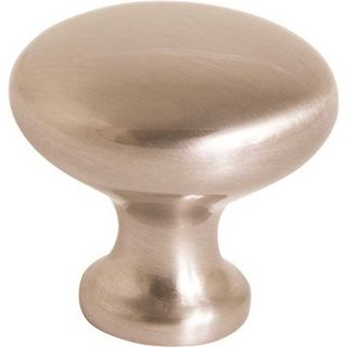 Cabinet Knob (1 1/4") (Satin Chrome) (5 Pack)