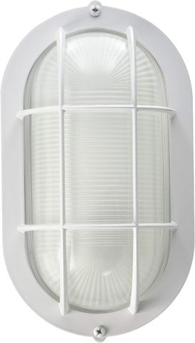 Westinghouse Lighting Traditional One-Light Outdoor Wall Fixture (White Finish)