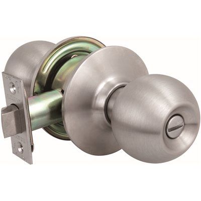 Commercial Ball Lockset (Stainless Steel) (Privacy)