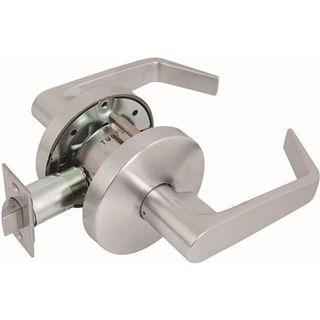 Angle Lever Lockset (Chrome) (Passage)