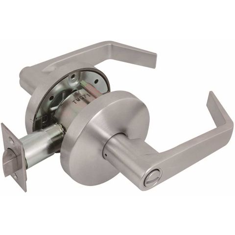 Angle Lever Lockset (Chrome) (Privacy)