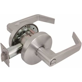 Angle Lever Lockset (Chrome) (Privacy)