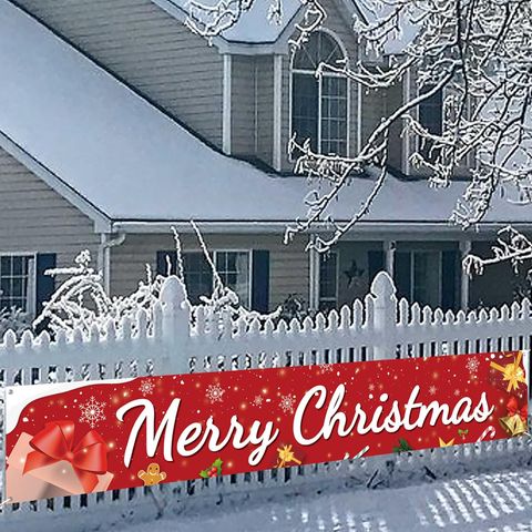 Merry Christmas Banner (20" X 120")