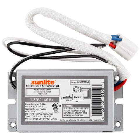 Circline Plugin Ballast Rapid Start (60Hz) (SB122C120) (22 Watt)