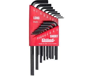 Short And Long Hex L-Key Sets (0.05" to 5/16") (18 Piece)