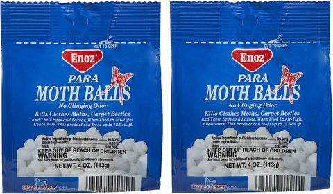 Enoz Moth Balls for Insects (2 Pack)