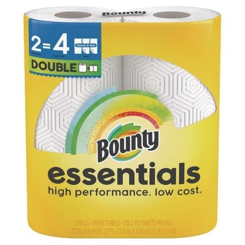 Bounty Essentials Select-a-Size Paper Towel (108 Sheet) (16 Case)