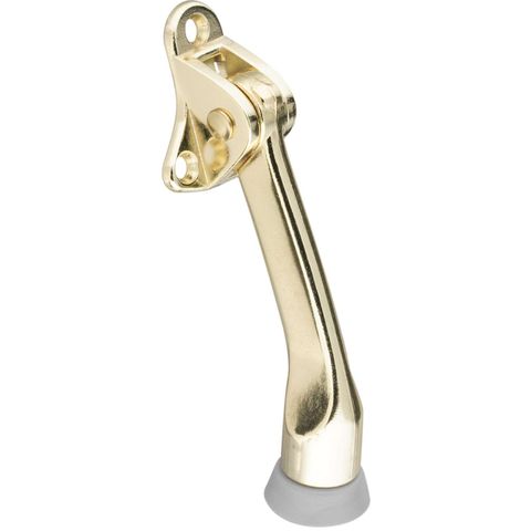 Kickdown Door Stop (4") (Brass)