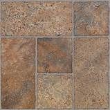 Vinyl Self Stick Floor Tile (Bodden Bay Terra Cotta) (12" X 13") (30 Sq Ft/Case)