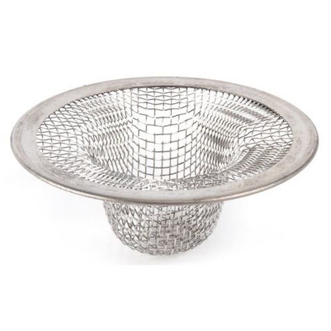 Everbilt Mesh Bathroom Sink Strainer in Stainless Steel (4-3/8")