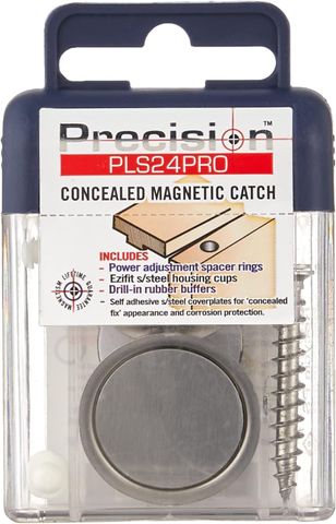 Precision Lock Concealed Magnetic Catch (Silver)