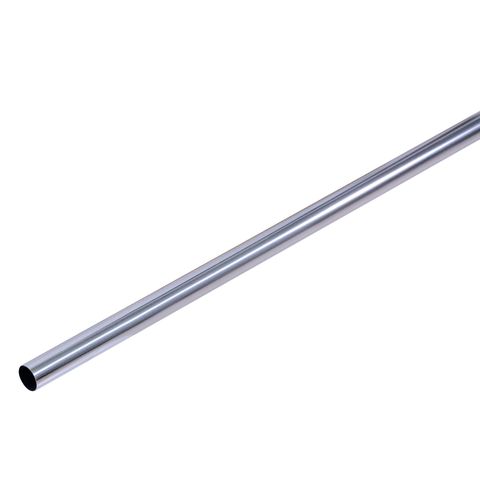 Aluminum Shower Bar (Polished Chrome) (5')