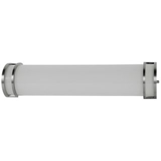 Linear Double Band LED Vanity Fixture (Brushed Nickel) (CCT) (24")