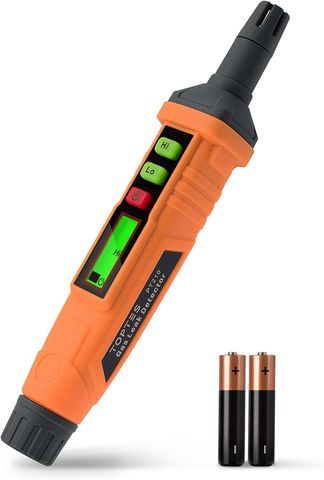 TopTes Gas Leak Detector (Includes Battery x2)