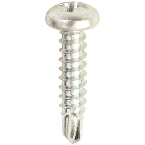 Philips Sheet Metal Screw (Pan Head) (Self Drilling) (100 Pack) (8 x 1")