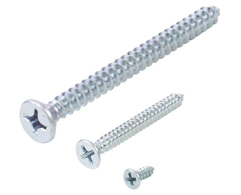 Sheet Metal Screw (Flat Head) (Self Drilling) (100 Pack) (4" X 3/8")