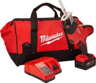 Milwaukee M18 18V Hackzall Cordless One-Handed Reciprocating Saw Kit