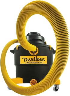 Dustless HEPA Shop Vac-Wet and Dry Vacuum (12' Hose) (120V) (16 Gallon)