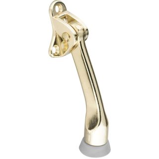 Kickdown Door Stop (4") (Brass)