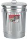 Round Trash Containers & Lids