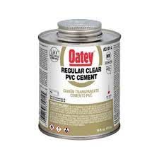 PVC Cement - Clear (1/2 Pt)