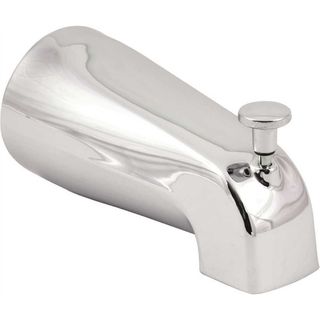 Universal  4-Way Fit 5-1/4" Tub Spout  (Diverter) (Chrome)