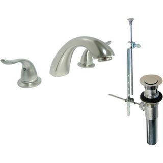 Dominion Wide Spread Faucet (1.5 gpm) w/ Br Popup (Brushed Nickel)