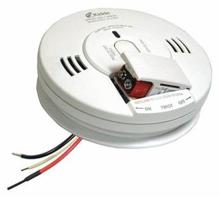 Combination Carbon Monoxide & Smoke Alarm (Battery Included)