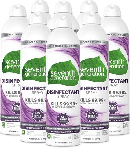 Seventh Generation Disinfectant Spray (Lavender Vanilla & Thyme) (13.9oz) (8 Case)