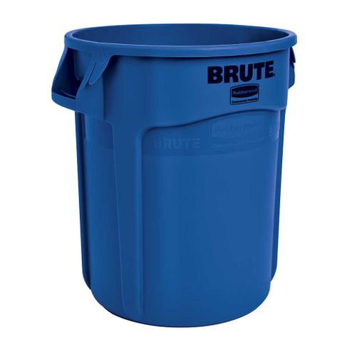 Brute Commercial Garbage Can (55 Gal) (Blue)