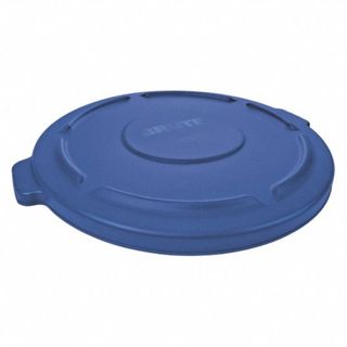 Snap On Lid For 55 Gallon Brute Garbage Can (Blue)